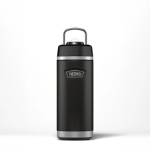 Load image into Gallery viewer, Thermos Icon Series Water Bottle with Straw 530ml -  Granite Black
