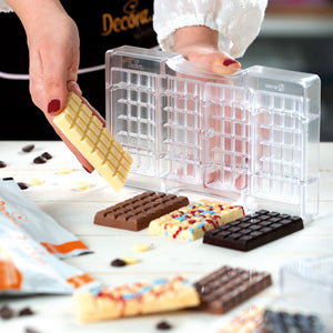 Decora Chocolate Mould - Chocolate Bar Small