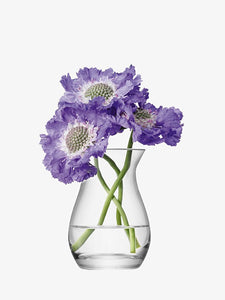 LSA Flower Mini Posy Vase - Clear (9.5cm)