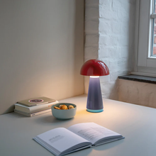 Load image into Gallery viewer, Remember Bob Table Lamp Red
