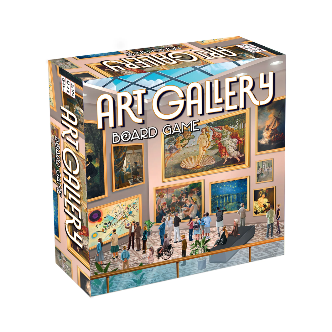 University Games Art Gallery Board Game