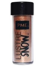Load image into Gallery viewer, PME Edible Lustre Snow - Rose Gold
