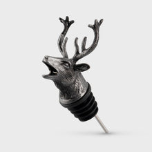 Load image into Gallery viewer, Taproom Stag Wine Pourer Matt Pewter
