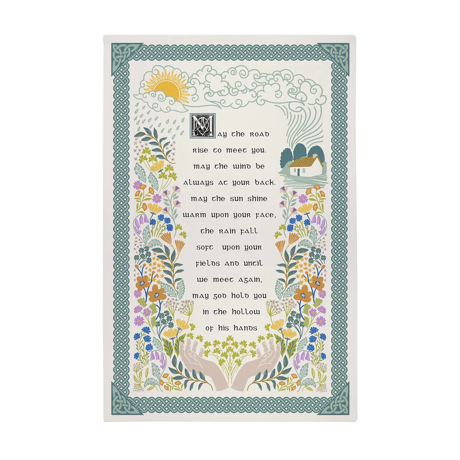 Ulster Weavers Cotton Tea Towel - Irish Blessing