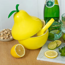 Load image into Gallery viewer, Fruit Ice Bucket with lid &amp; Tongs - Pear
