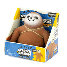 Load image into Gallery viewer, Keycraft Stretch &#39;N Smash Sloth
