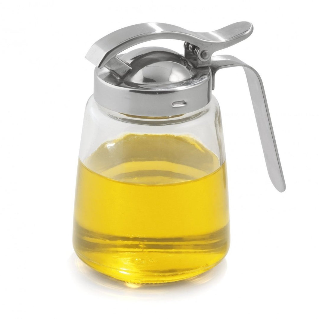 Weis Honey/milk Dispenser Glass/Stainless Steel