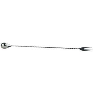 Bonzer Trident Cocktail Mixing Spoon - Stainless Steel (40cm)