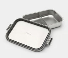 Load image into Gallery viewer, Brabantia  Make &amp; Take Lunch Box - Large - Matt Steel

