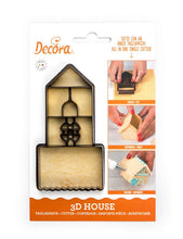 Load image into Gallery viewer, Decora Cookie Cutter - House
