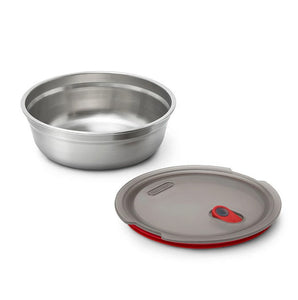 Black & Blum Stainless Steel Round Multi Function Food Bowl Small 650ml