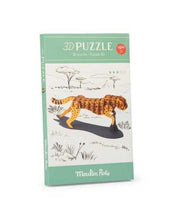 Load image into Gallery viewer, Moulin Roty Cheetah 3D Puzzle
