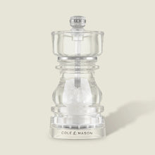 Load image into Gallery viewer, Cole &amp; Mason London Acrylic Salt Mill 130mm
