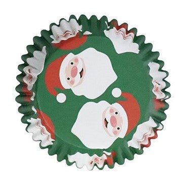 PME Cupcake Cases Foil Lined  - Santa