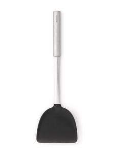 Brabantia Profile Wok Spatula, Silicone - Matt Steel