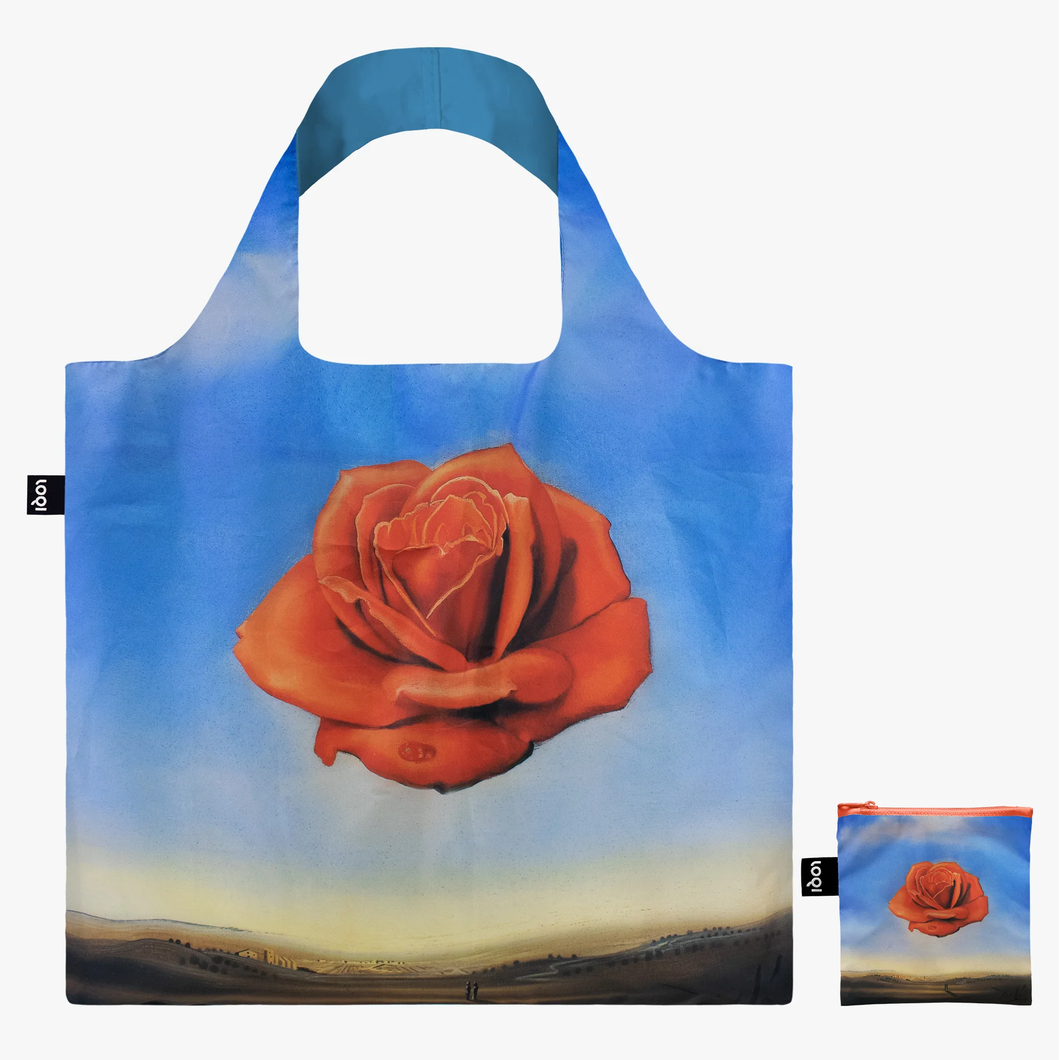 Loqi Salvador Dali Meditative Rose Recycled Bag
