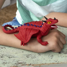 Load image into Gallery viewer, Rex London Squishy Toy Red Dragon
