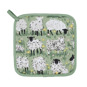 Ulster Weavers Pot Mat - Woolly Sheep