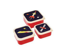 Load image into Gallery viewer, Rex Set of 3 Snack Boxes - Space Age
