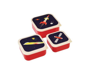 Rex Set of 3 Snack Boxes - Space Age