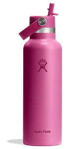 Hydroflask Standard Mouth Bottle with Straw  21oz -Reef