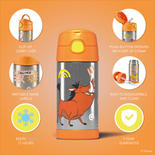 Load image into Gallery viewer, Thermos Disney Funtainer Bottle 355ml - Lion King
