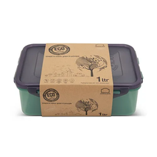 Load image into Gallery viewer, Rectangular Eco Plastic 1L Container
