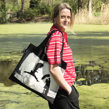 Load image into Gallery viewer, LOQI Elliott Erwitt Eiffel Tower Paris Recycled Bag
