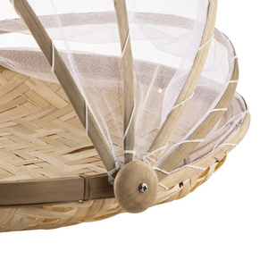 Ladelle Bamboo Woven Collapsible Food Cover