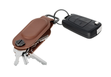 Load image into Gallery viewer, Troika Key organizer, brown, Apple® Find  My Keys Brown
