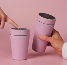 Load image into Gallery viewer, Circular&amp;Co. Reusable Travel Mug - 12oz DustyPink
