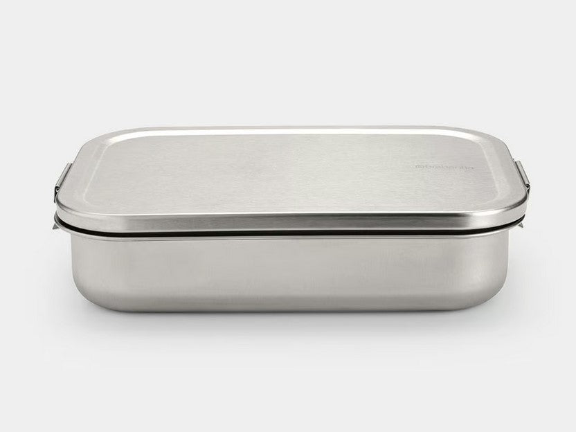 Brabantia  Make & Take Lunch Box - Large - Matt Steel