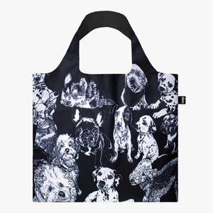 Loqi Red Poppy Bee Dogs Recycled Bag
