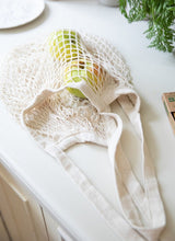 Load image into Gallery viewer, Natural Elements Reusable Mesh Tote Bag
