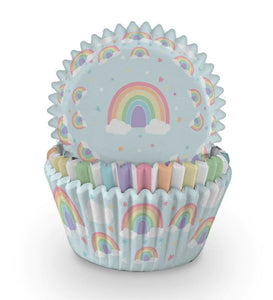 Creative Party Cupcake Cases - Pastel Rainbow