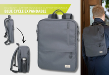 Load image into Gallery viewer, Troika Laptop backpack  recycled ocean plastik 16"
