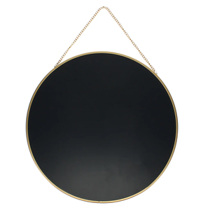 Rex  Hanging Mirror Round Gold Tone 29cm