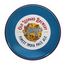 Load image into Gallery viewer, Rex Round Serving Tray Old Leopard Brewery
