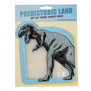 Rex Set of 3 Snack Bags - Prehistoric Land