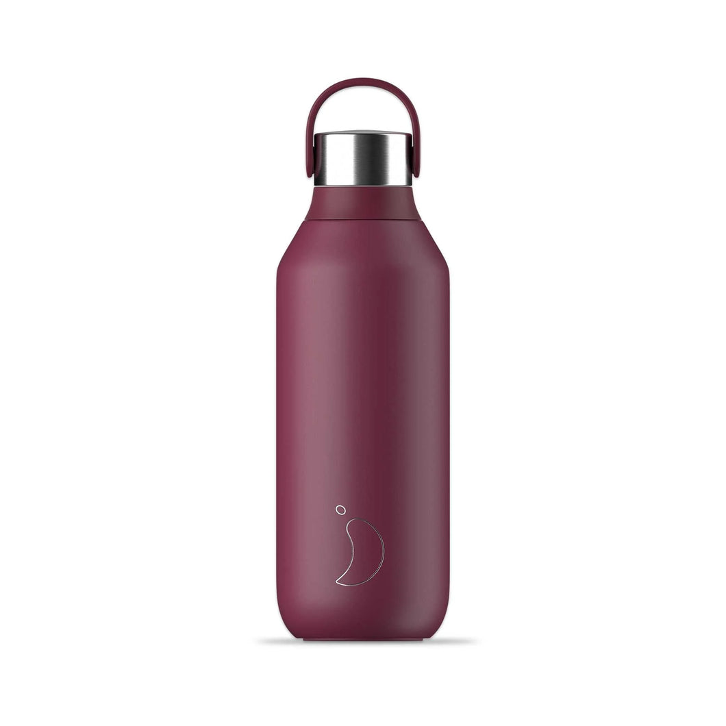 Chilly's Series 2 500ml Bottle - Plum