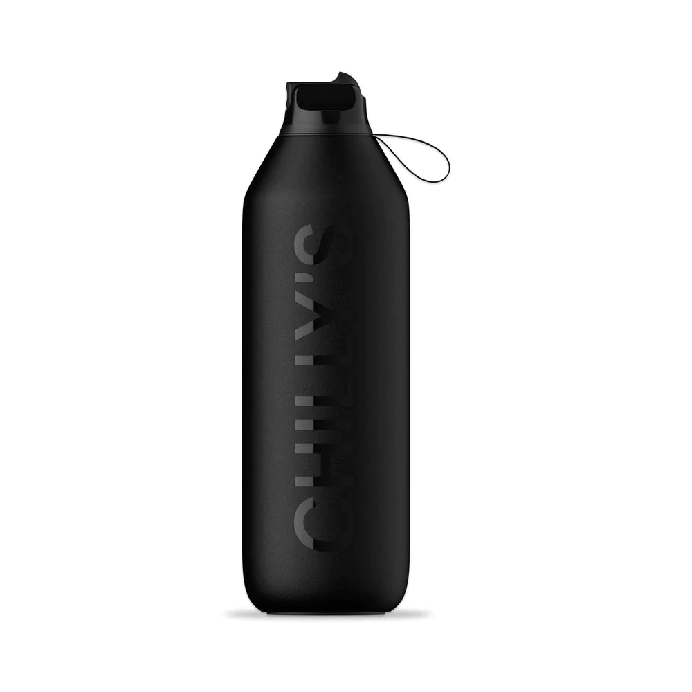 Chilly's Series 2 Flip Bottle 1L - Abyss Black