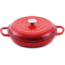 Load image into Gallery viewer, Steelex Cast Iron Saute Pan - 28cm

