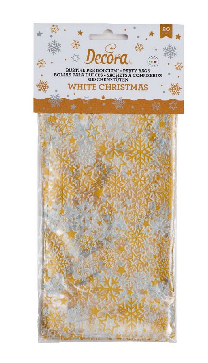Decora Treat Bag - White Christmas
