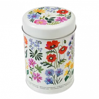 Rex Canister Storage Tin - Wild Flowers