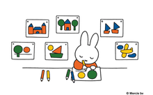 Load image into Gallery viewer, Miffy At The  Gallery Board Book
