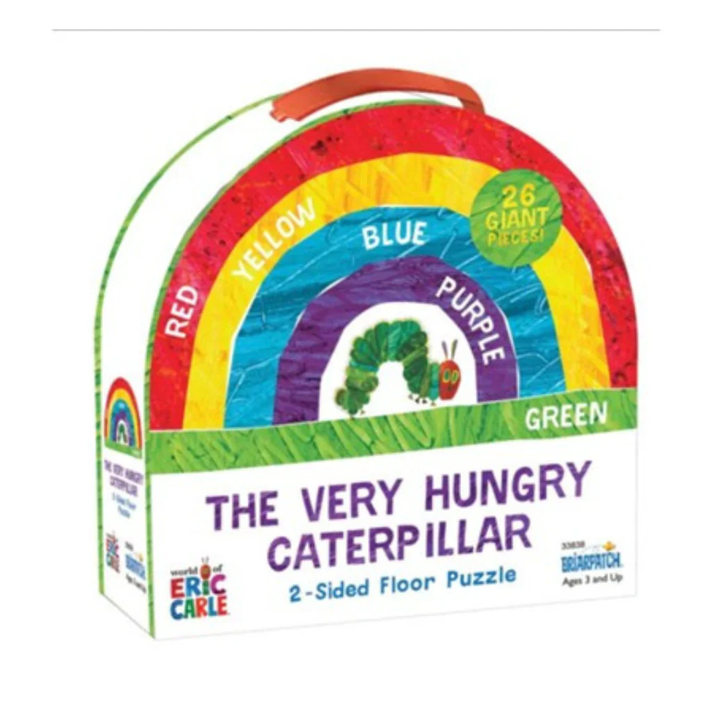 University Games The Very Hugry Caterpillar - 2 Sided Floor Puzzle