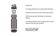 Load image into Gallery viewer, Mepal Shaker Bottle 800 ml - Apple Green
