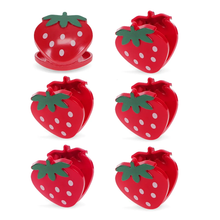 Load image into Gallery viewer, Rex London Bag Clips Set of 6 Strawberry
