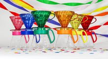 Load image into Gallery viewer, Hario V60 Dripper &amp; Server Set 02  - Candy Edition Mixed
