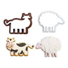 Load image into Gallery viewer, Decora Cookie Cutter Set - Farm Animals

